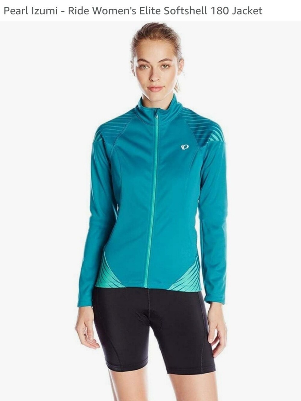 Pearl Izumi Elite Thermal Cycling Jacket Women Small Full Zip Bike